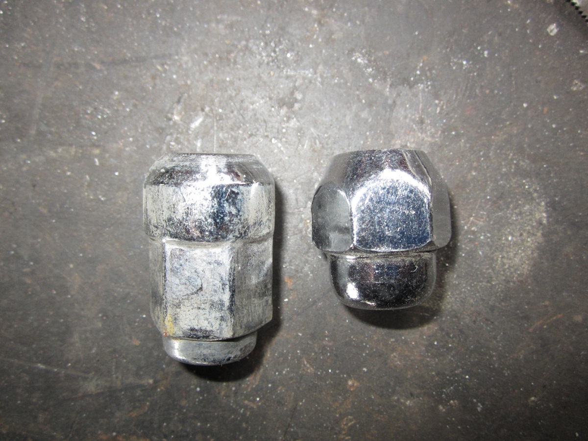 タイヤを止めるナットには種類があります アップル車検と鈑金塗装キズナースのトクヒデ自動車 アップル車検と鈑金塗装キズナースのトクヒデ自動車